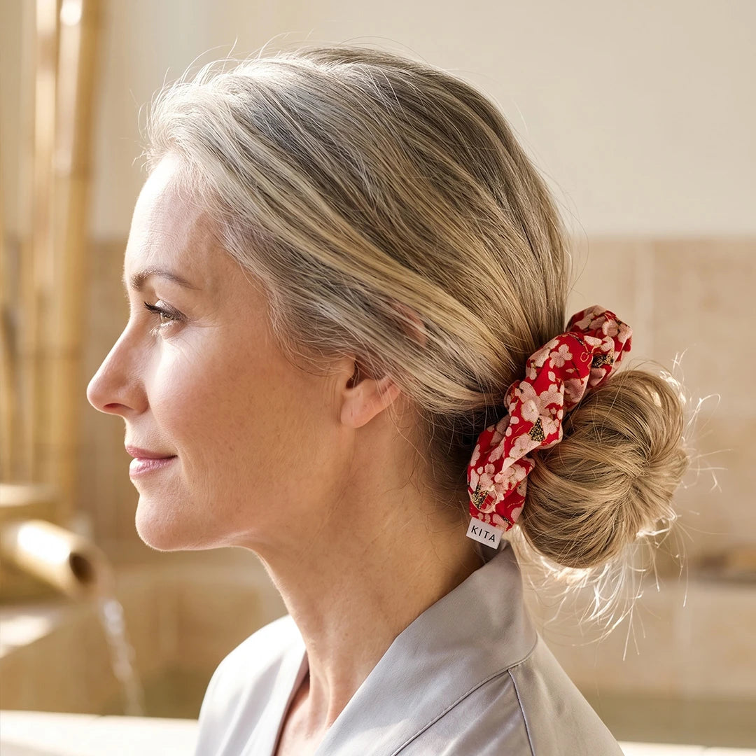 Free Sakura Scrunchie